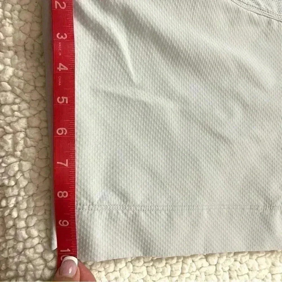 Nancy Lopez Gray Lightweight Moisture Wicking V-Cut Golf Athletic Shorts Size 10 - Picture 15 of 15